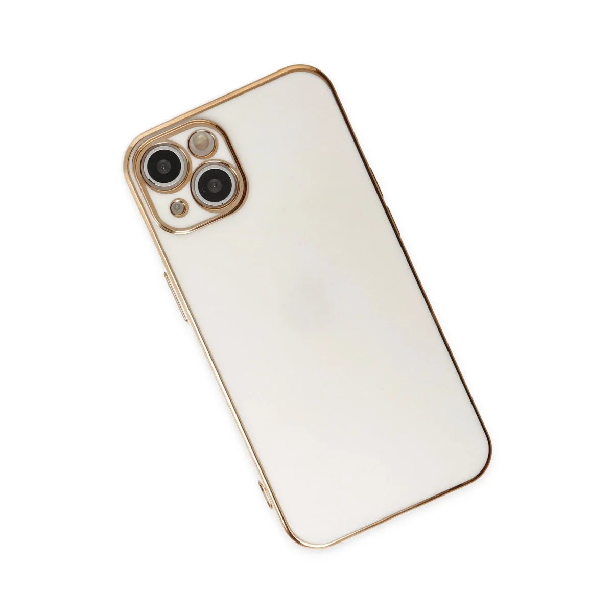 Apple İphone 14 Kılıf Volet Silikon - Beyaz görsel 3
