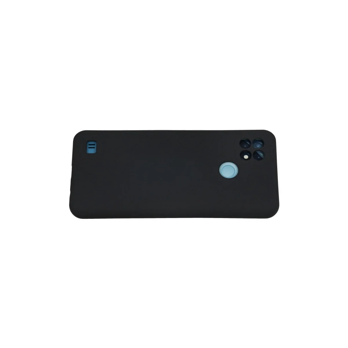 Realme C21 Kılıf Nano İçi Kadife Silikon - Lacivert görsel 3