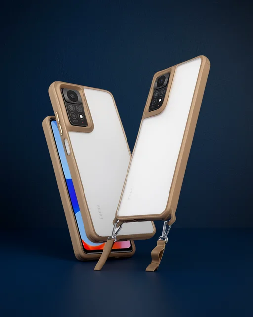 Xiaomi Redmi Note 11 Pro Kılıf Penta Silikon Kılıf - Çöl Titanyum