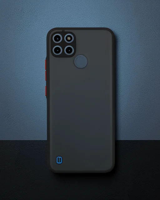 Realme C21y Kılıf Montreal Silikon Kapak - Siyah