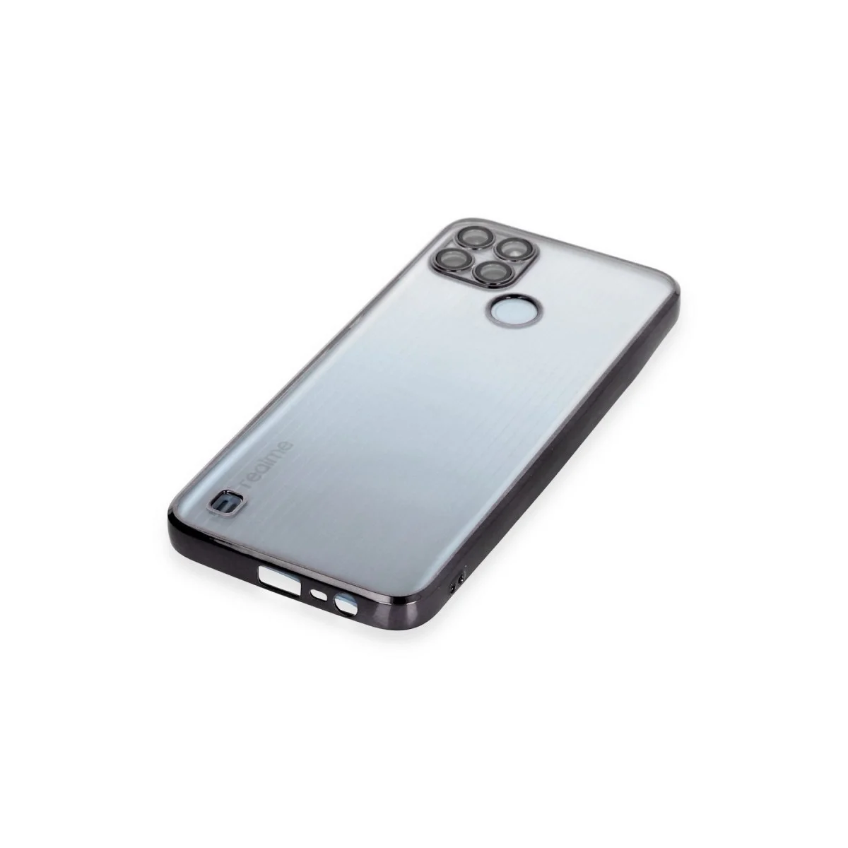 Realme C25y Kılıf Razer Lensli Silikon - Siyah görsel 4