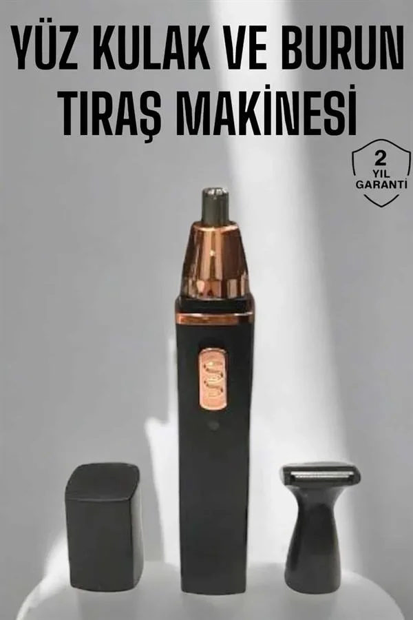 Tıraş Makinesi Kulak Burun ve Yüz Tezleyici Şarjlı ni görsel 2