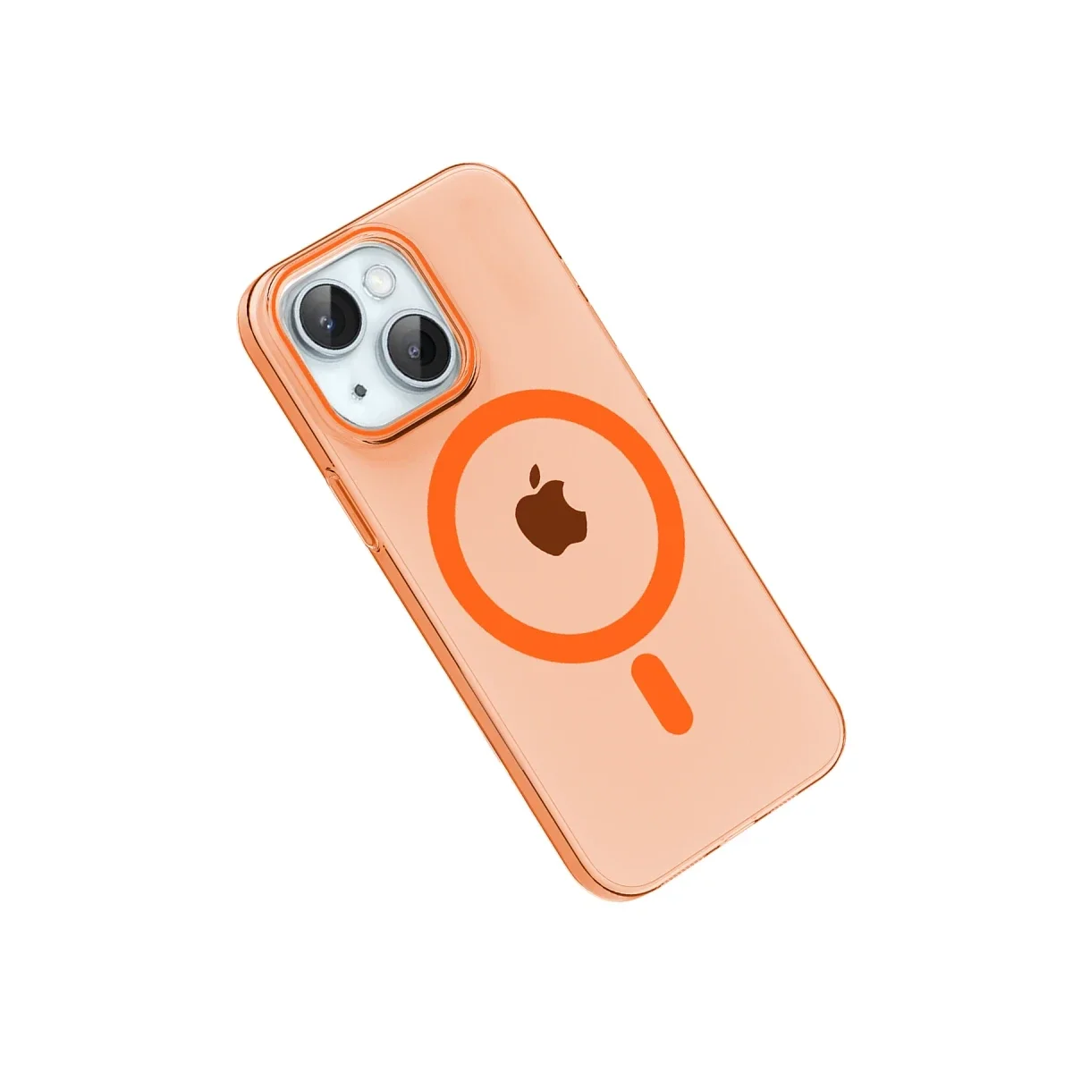 Joko Apple iPhone 14 PC Blank Magsafe Kapak - Turuncu görsel 3