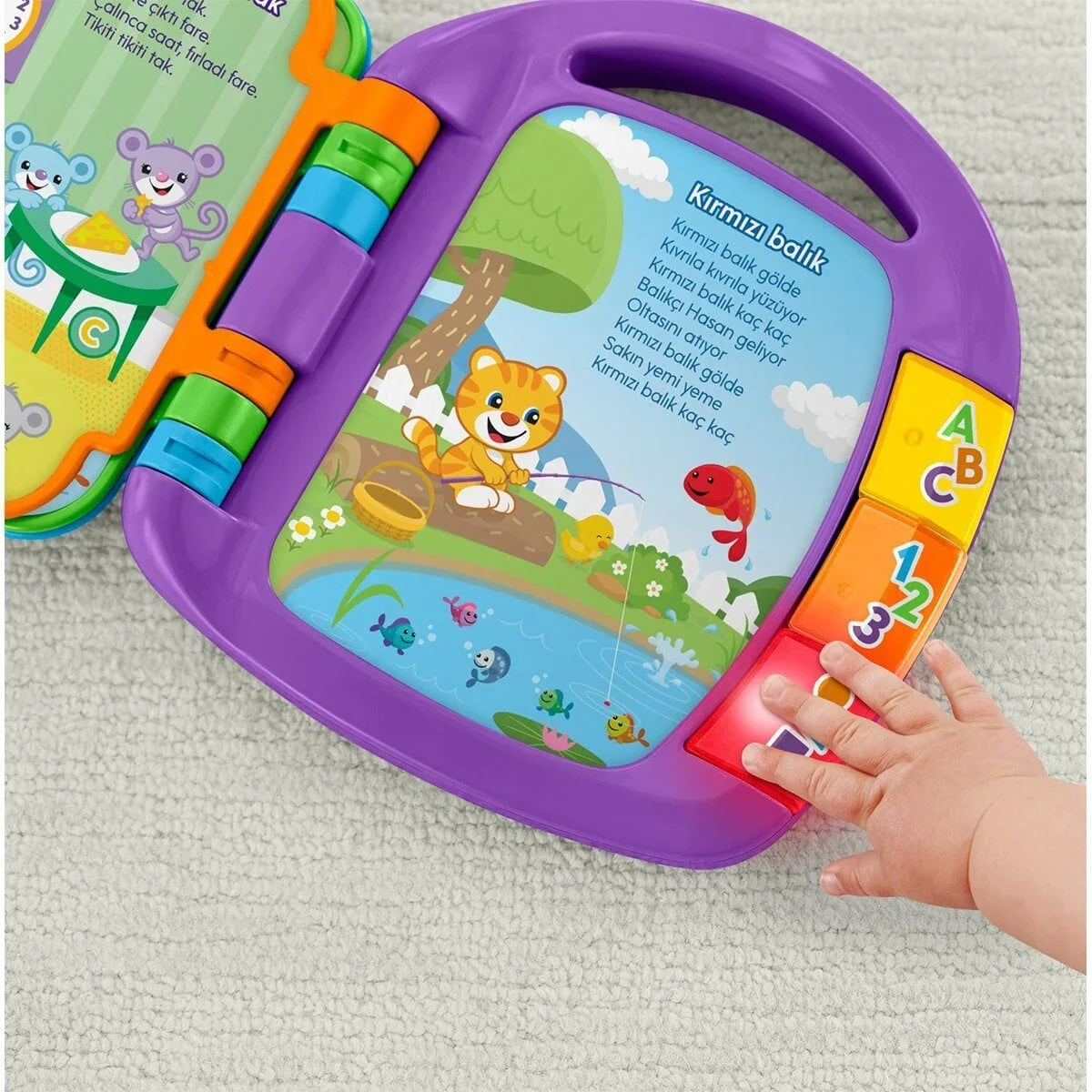FRC73 Fisher-Price® Eğitici Hikaye Kitabı / Türkçe / Eğlen ve Öğren görsel 3