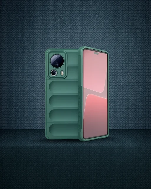 Xiaomi Mi 13 Lite Kılıf Optimum Silikon - Koyu Yeşil