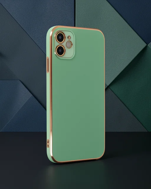 Apple İphone 12 Kılıf Volet Silikon - Açık Yeşil