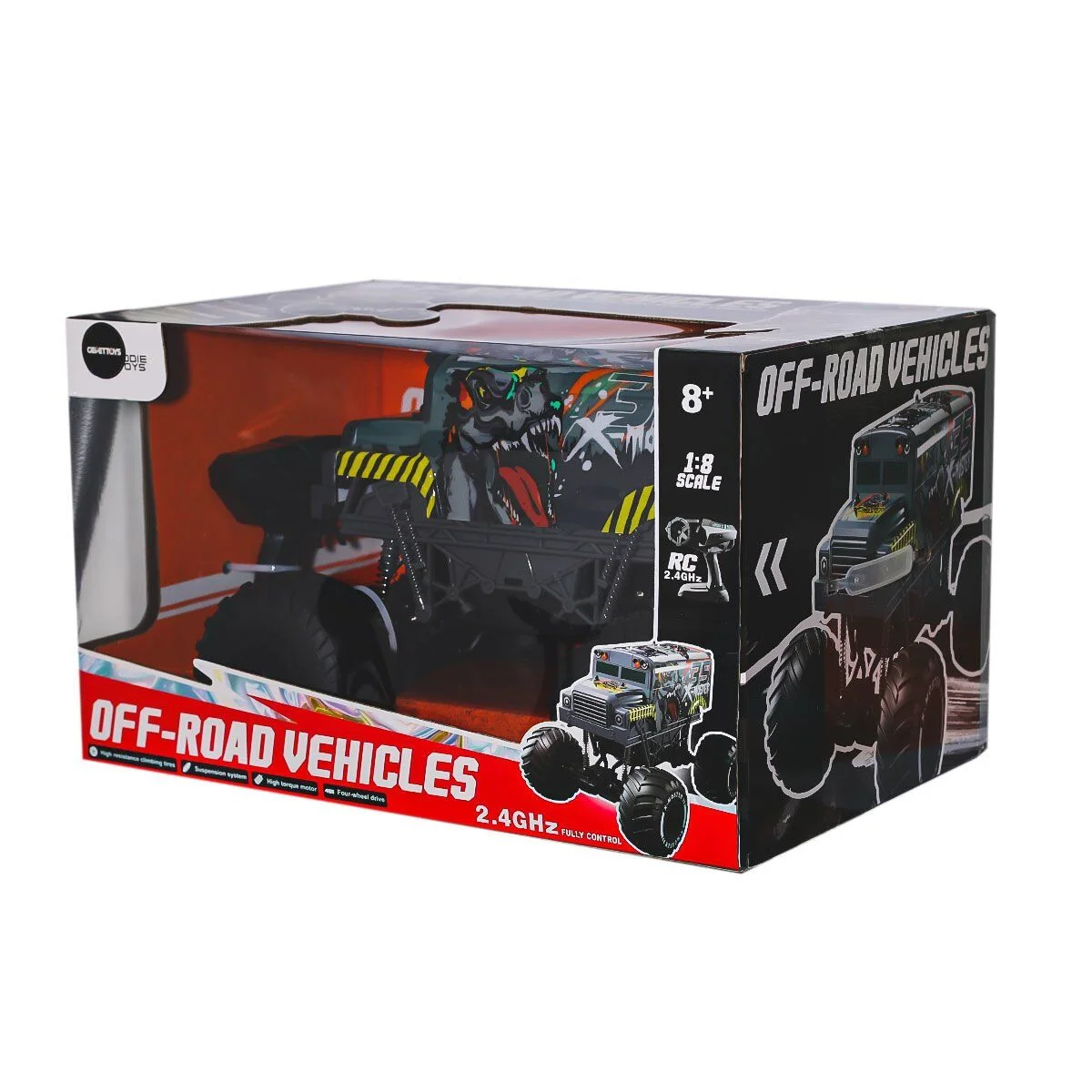 UJ99-T203 Kumandalı Off-Road 1:8 Araba -Gepettoys görsel 2