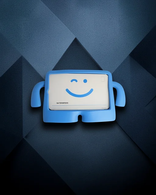 Apple İpad Pro 11 (2021) Kılıf Karakter Tablet Silikon - Mavi