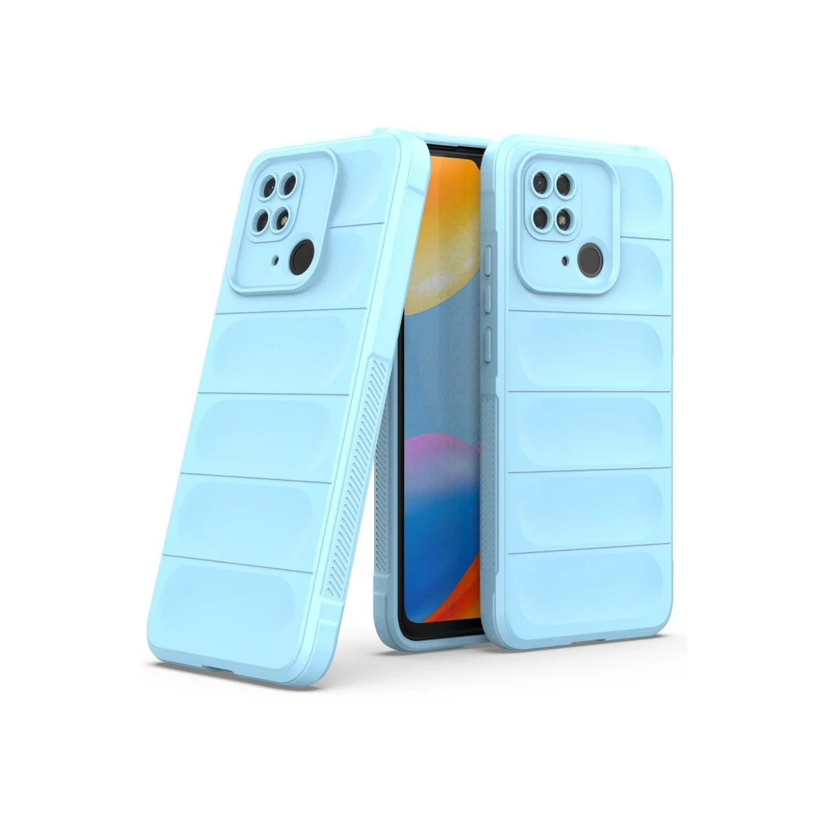 Xiao Red 10c Kılıf Optimum Silikon - Sky Blue görsel 2
