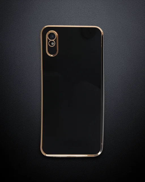 Xiaomi Redmi 9a Kılıf Volet Silikon - Siyah