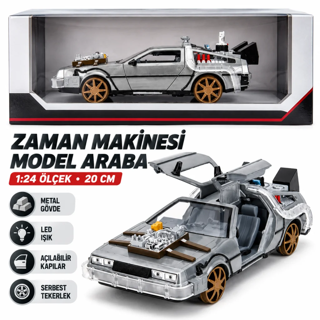 Geleceğe Dönüş 3 Model Aracı görsel 2