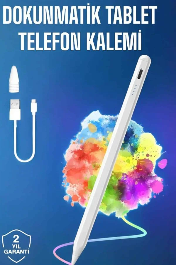 Tablet Kale iOS Android Windows Uyumlu Yedek Uçlu Universal Çizim Kale görsel 2