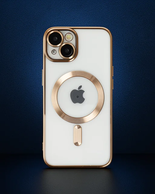 Apple İphone 14 Kılıf Kross Magneticsafe Kapak - Gold