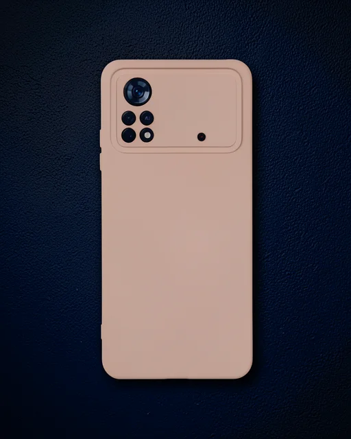 Xiaomi Poco X4 Pro 5g Kılıf Nano İçi Kadife Silikon - Pudra