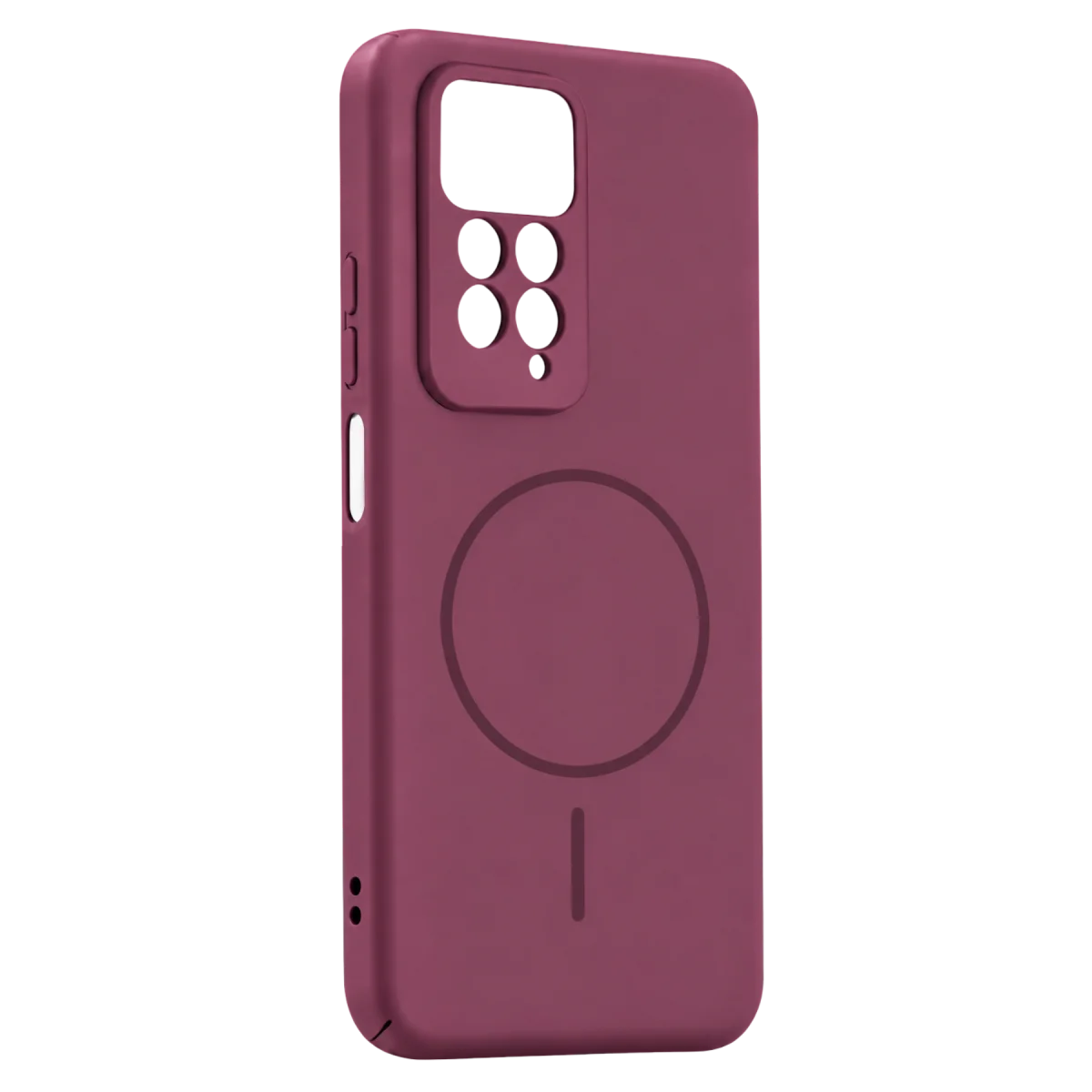 Xiaomi Redmi Note 11 Pro Mika PC Magsafe Kapak - Bordo