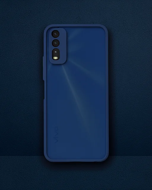 Vivo Y11s Kılıf Montreal Silikon Kapak - Lacivert