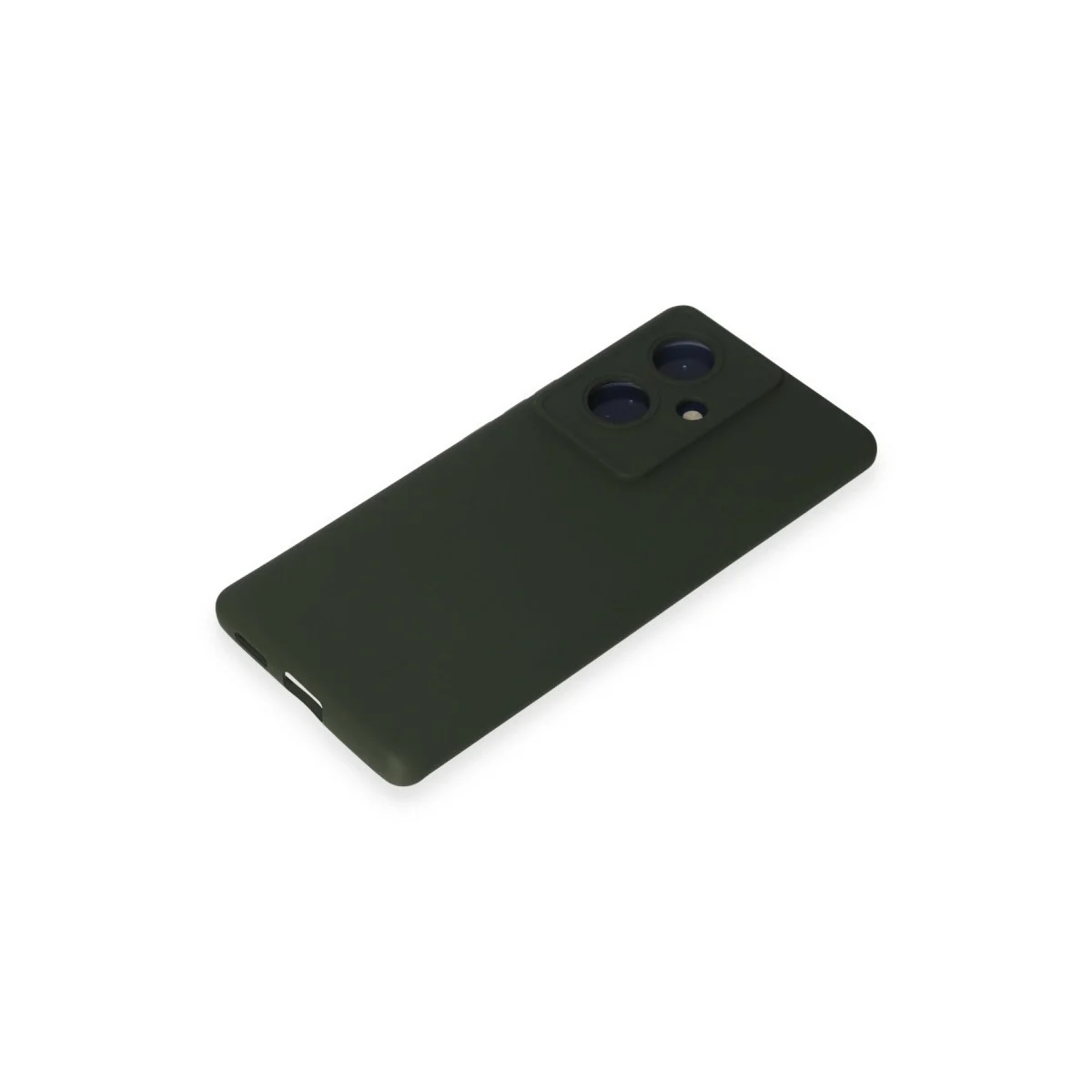 Vivo V29 Lite Kılıf Nano İçi Kadife Silikon - Koyu Yeşil görsel 4