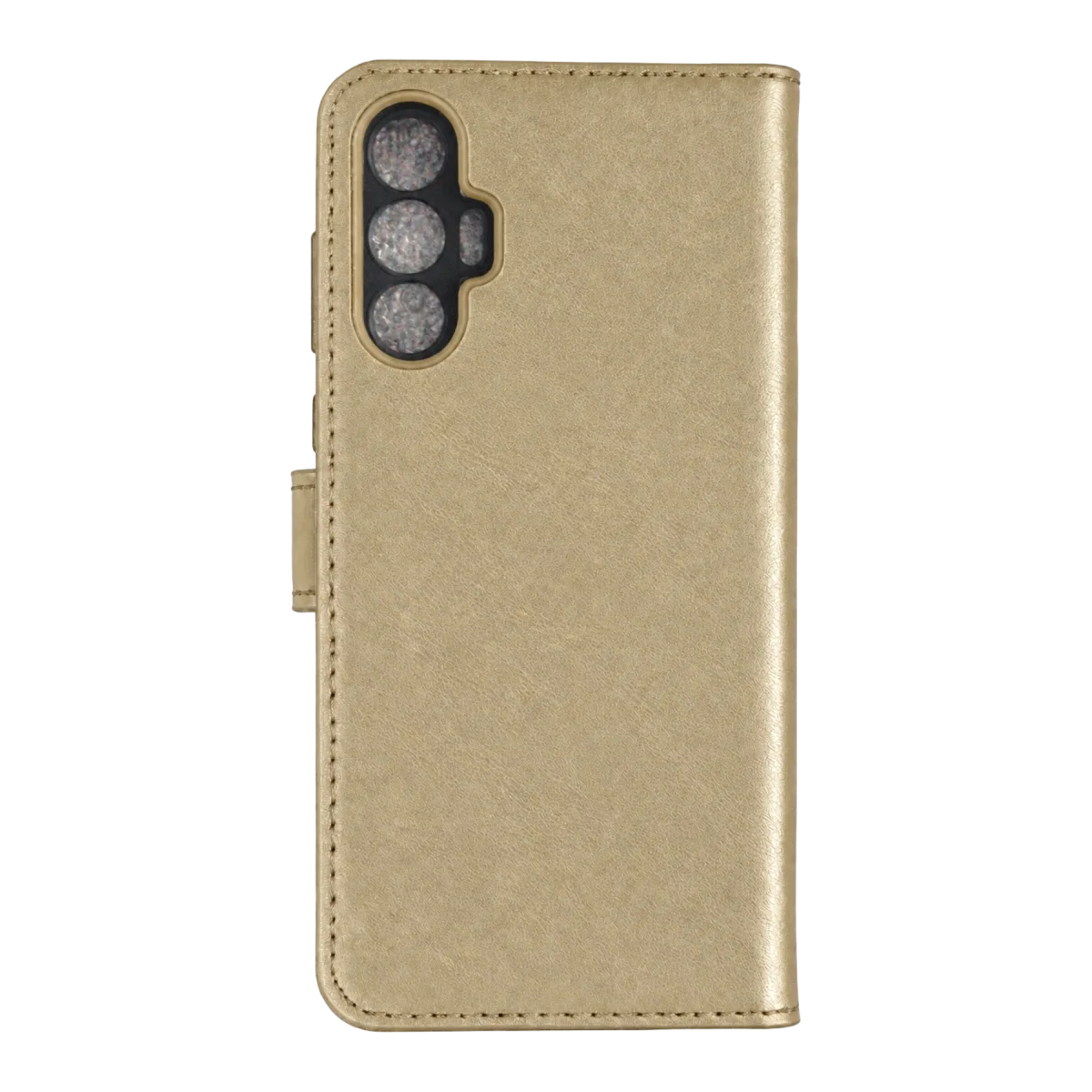 Tecno Spark 8 Pro Trend S Plus Kapaklı Kılıf - Gold