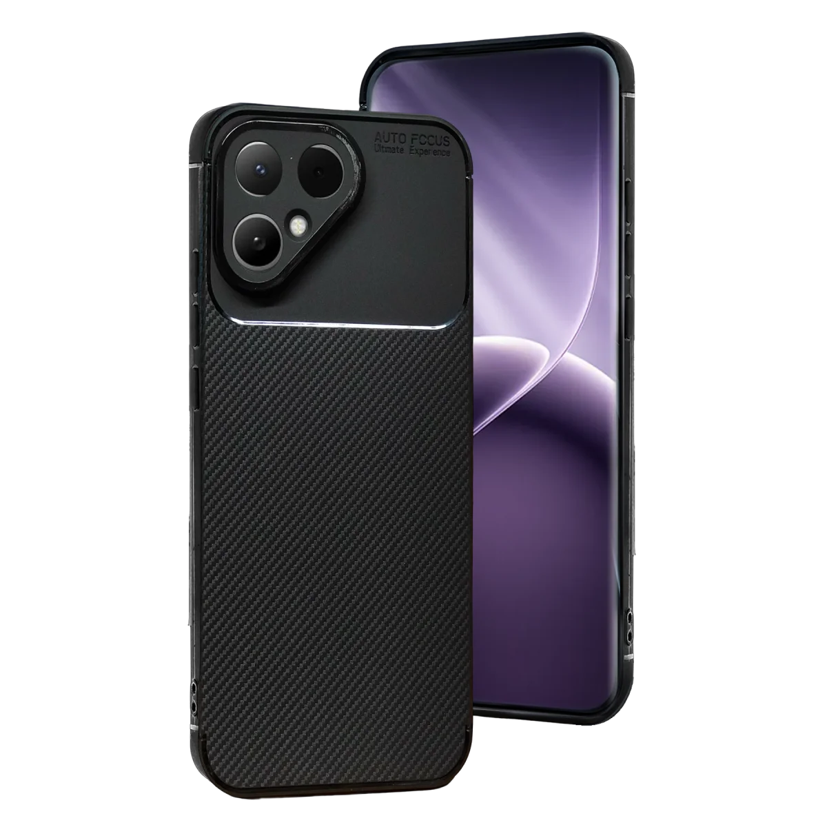 Tecno Pova Curve 2 5G Auto Focus Karbon Kapak - Siyah