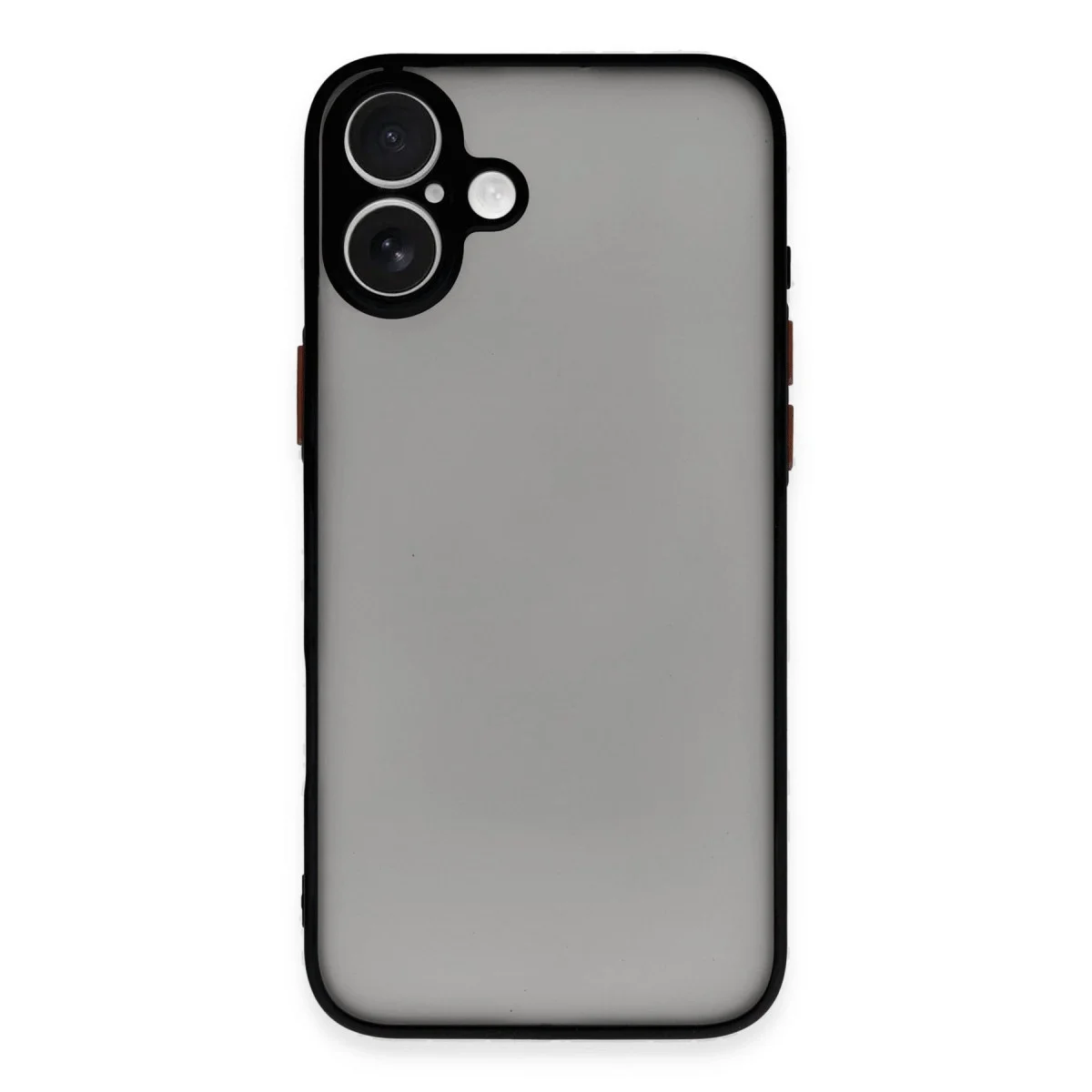 Apple İphone 16 Plus Kılıf Montreal Silikon Kapak - Siyah