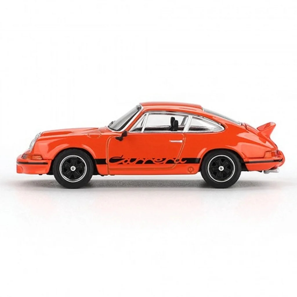 1/64 Porsche 911 Carrera RS 2.7 Tangerine with Black Livery (adet fiyatıdır) görsel 2