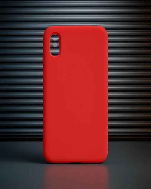 Xiaomi Redmi 9a Kılıf Nano İçi Kadife Silikon - Pudra