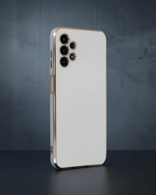 Samsung Galaxy A13 4g Kılıf Volet Silikon - Beyaz