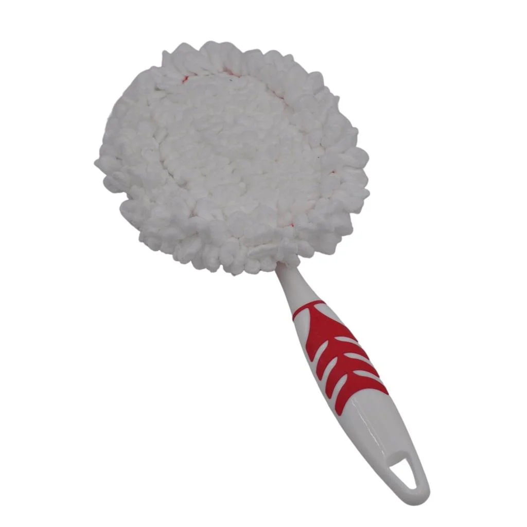Mikrofiber Duster Toz Leke Kir Alıcı Temizleyici Tutacaklı Temizlik Bezi Aparatı Malzemesi(adet fiyatıdır) görsel 2