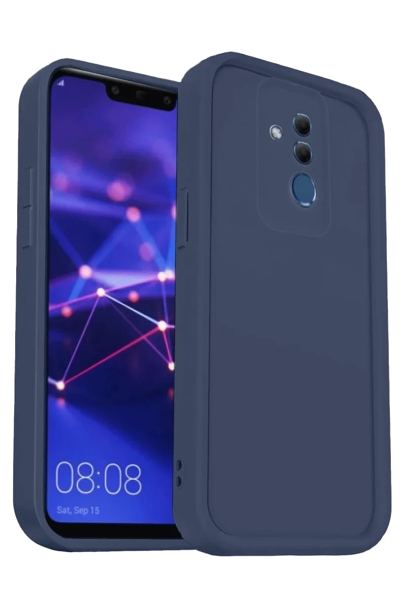 Huawei Mate 20 Lite Kılıf Viera Silikon - Lacivert