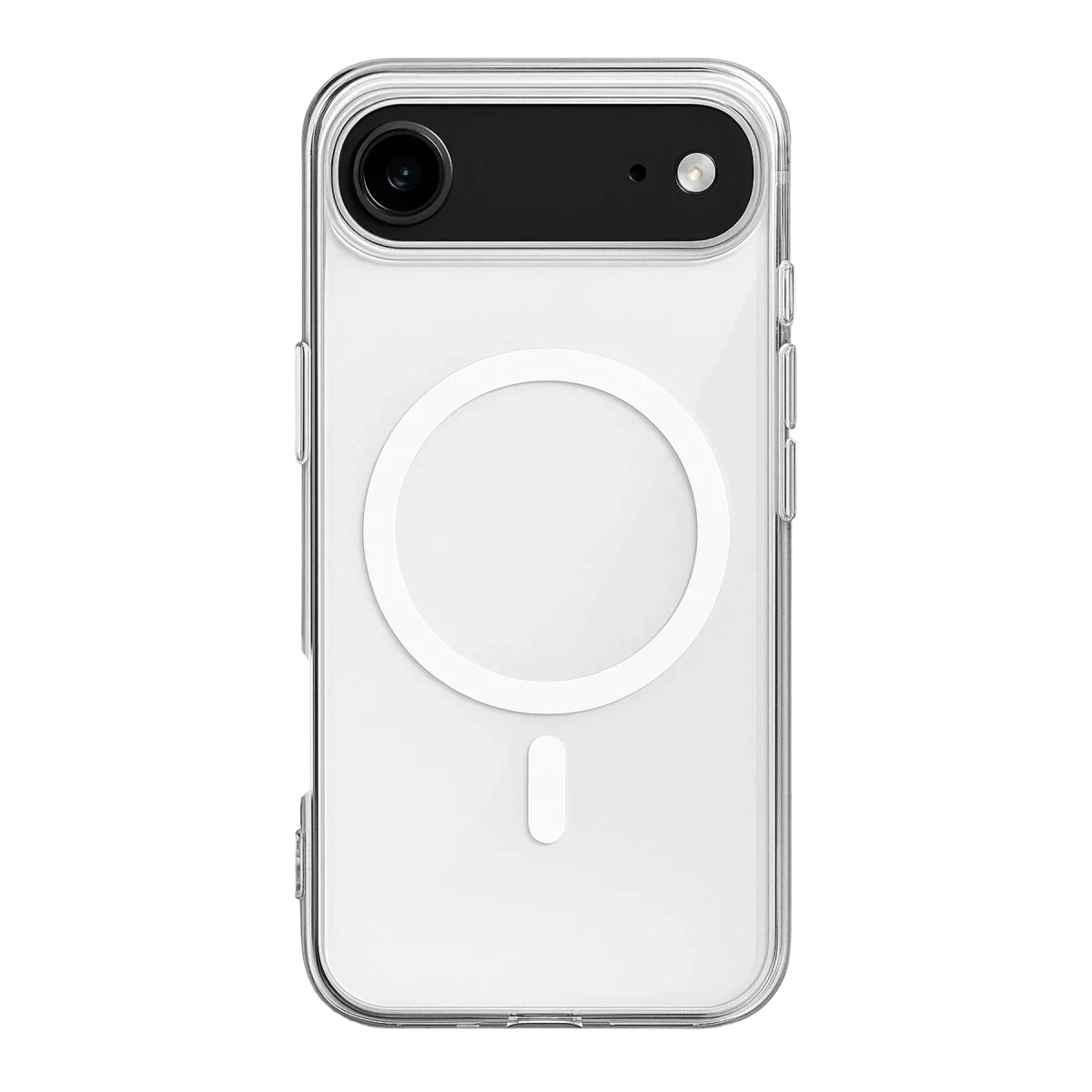 Apple iPhone 17 Air Kılıf Magneticsafe Şeffaf Silikon - Şeffaf
