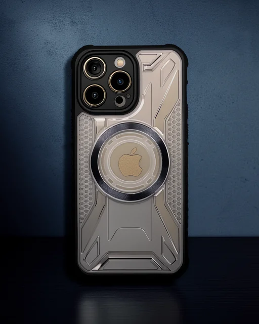 Apple İphone 14 Pro Kılıf Prag Magneticsafe Kapak - Siyah