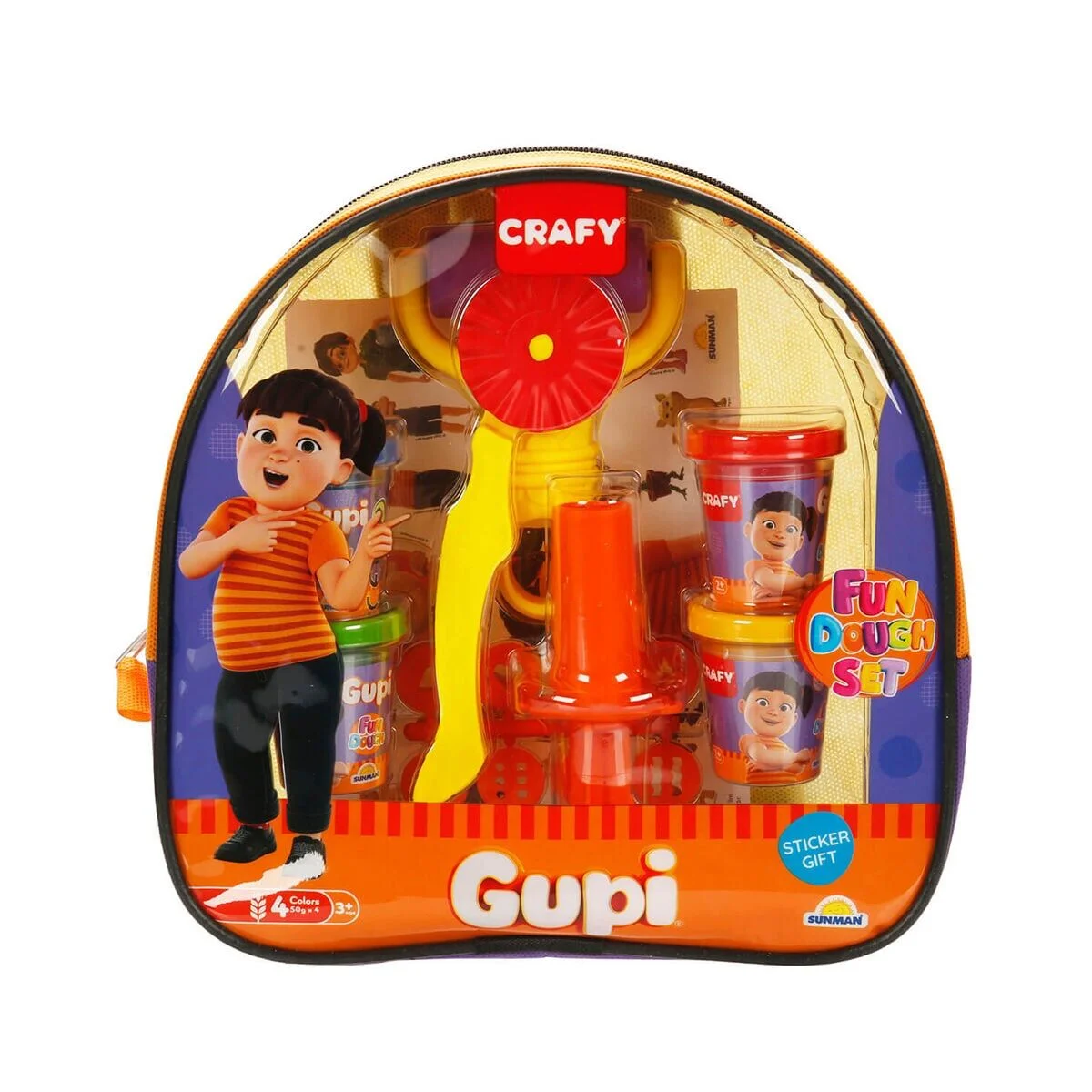 6717 Sun-sabc-crf-oyun Hamur Set Gupi Sırt Çnt 4X50GR Gup görsel 4