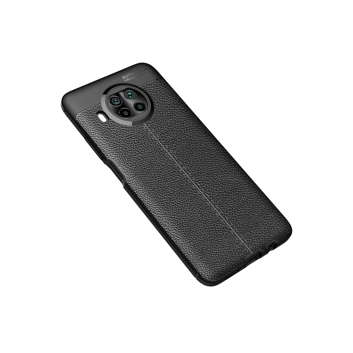 Xiaomi Mi 10T Lite Kılıf Auto Focus Kapak - Siyah görsel 2