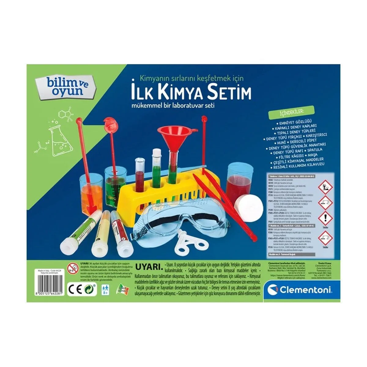 64228 İlk Kimya Setim - Bilim ve Oyun +8 yaş görsel 4