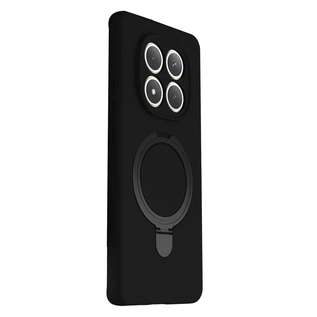 Xiaomi Redmi Note 15 Pro 5G Regal Magsafe Standlı Kapak - Siyah görsel 3