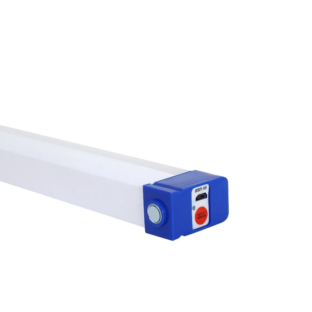 PE-52 Şarjlı Mıknatıslı LED Florosan Fener 52 cm görsel 3