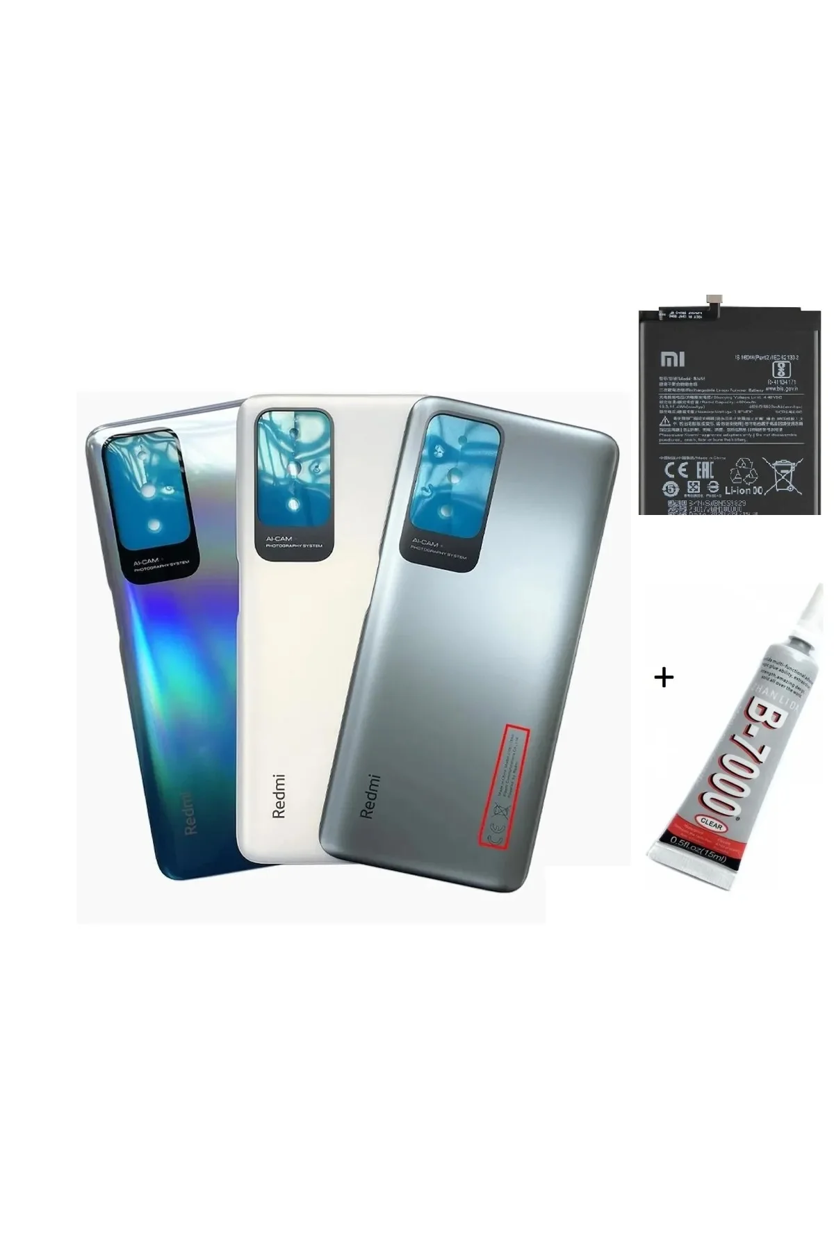 REDMİ NOTE 10 Uyumlu ARKA BATARYA KAPAĞI,BATARYA