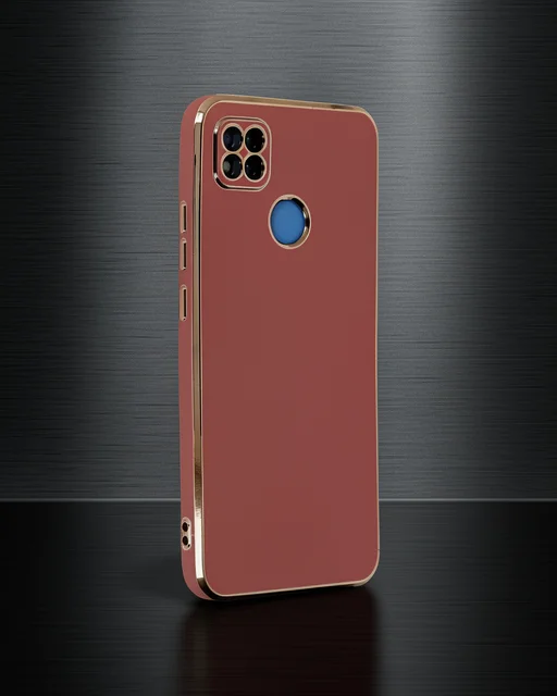 Xiaomi Redmi 9c Kılıf Volet Silikon - Kırmızı