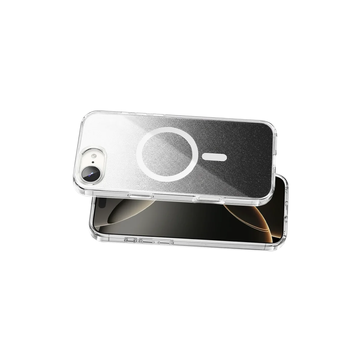 Onegif Apple İphone 17e Sora Simli Magsafe Kapak - Siyah görsel 3