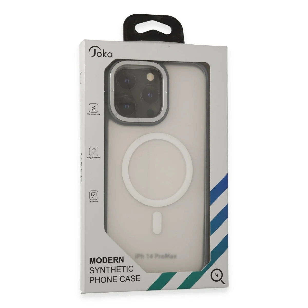 Joko Apple İphone 14 Pro Max Kılıf Rocky Magsafe Kapak - Derin Mor görsel 5