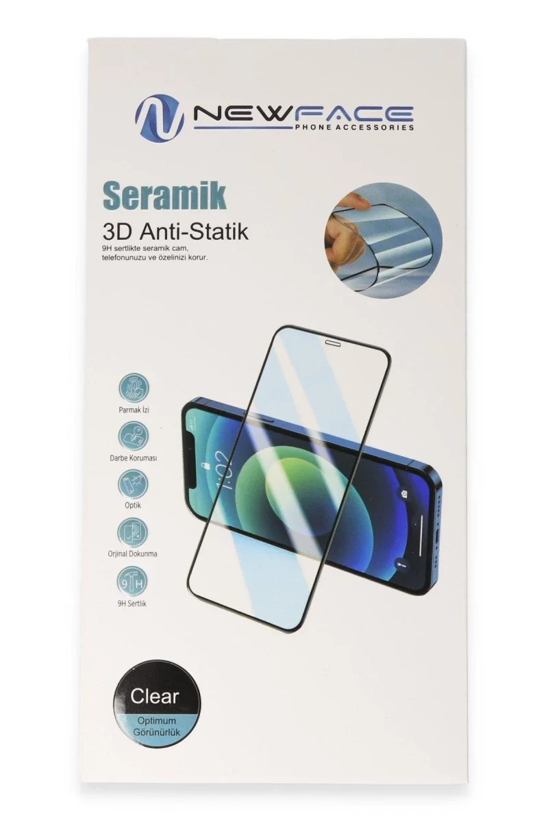 Apple iPhone 13 3D Antistatik Serak Nano Ekran Koruyucu