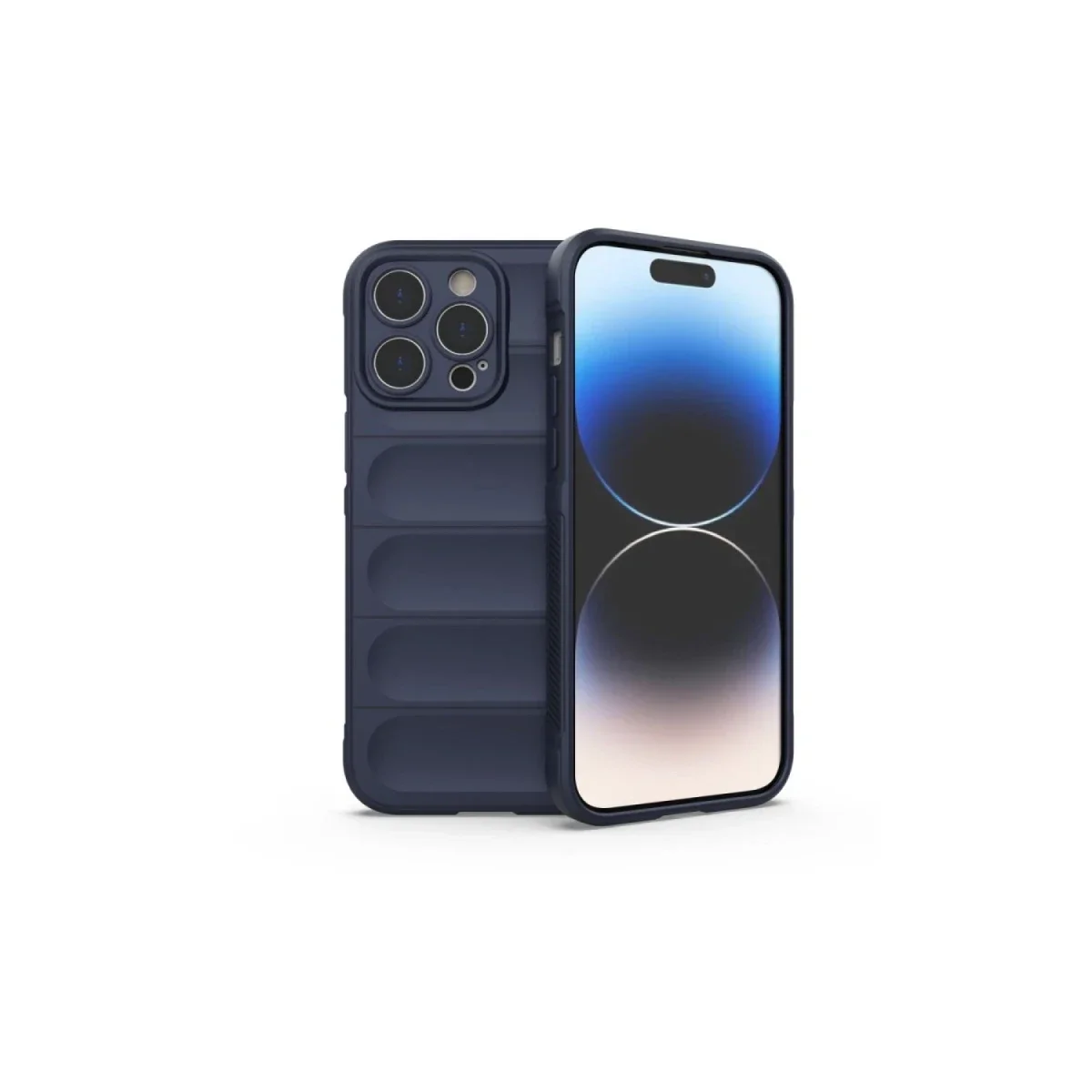 Apple iPhone 16 Pro Max Kılıf Optimum Silikon - Lacivert