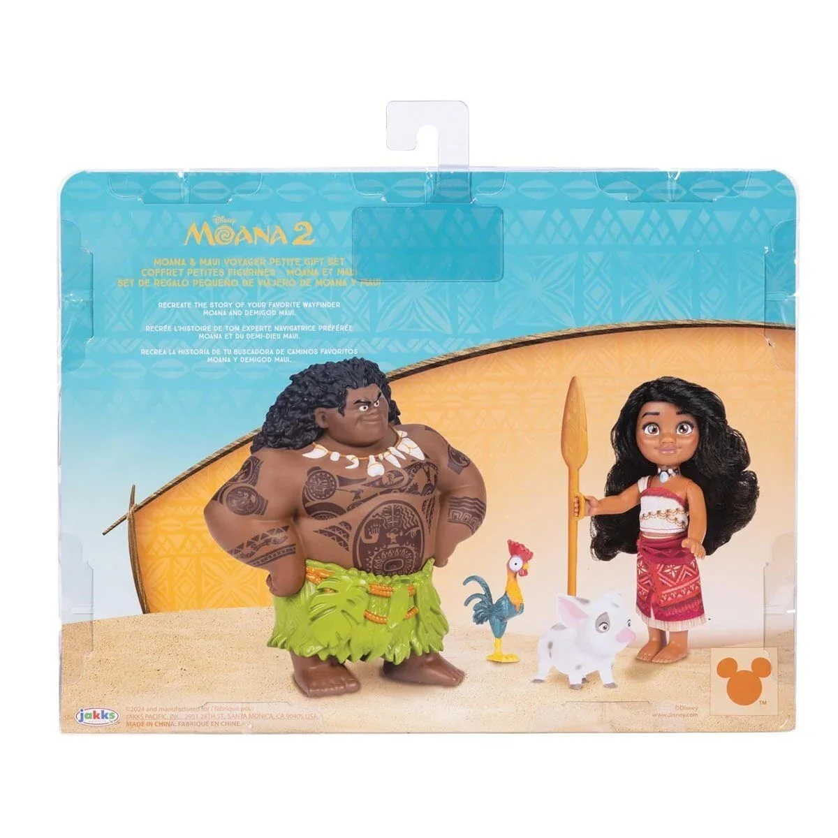 JKP 237556 Disney Moana - 15 cm Maui & Moana ve Arkadaşları Set görsel 3