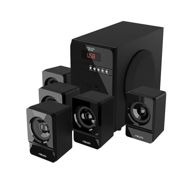 kado MD-581BT 110W USB/SD/FM/BT Destekli 5+1 Ses Siste Hoparlör - Speaker görsel 2