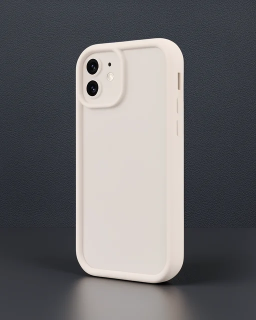 Apple İphone 11 Kılıf Viera Silikon - Krem