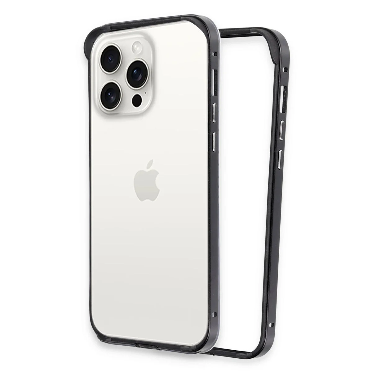 Joko Apple İphone 15 Pro Max Land Bumper Koruma Kapak - Siyah