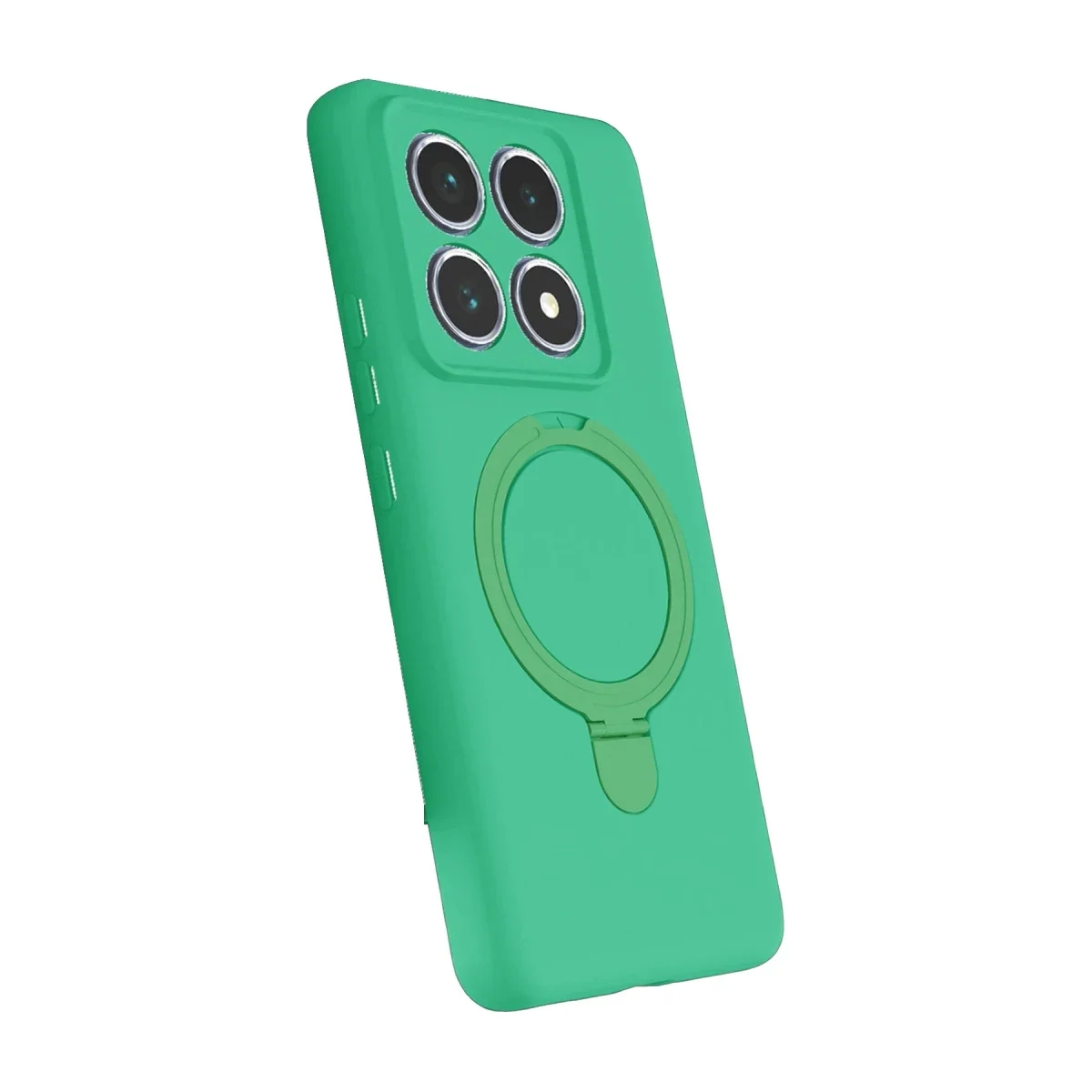 Xiaomi Mi 14T Pro Regal Magsafe Standlı Kapak - Yeşil görsel 2
