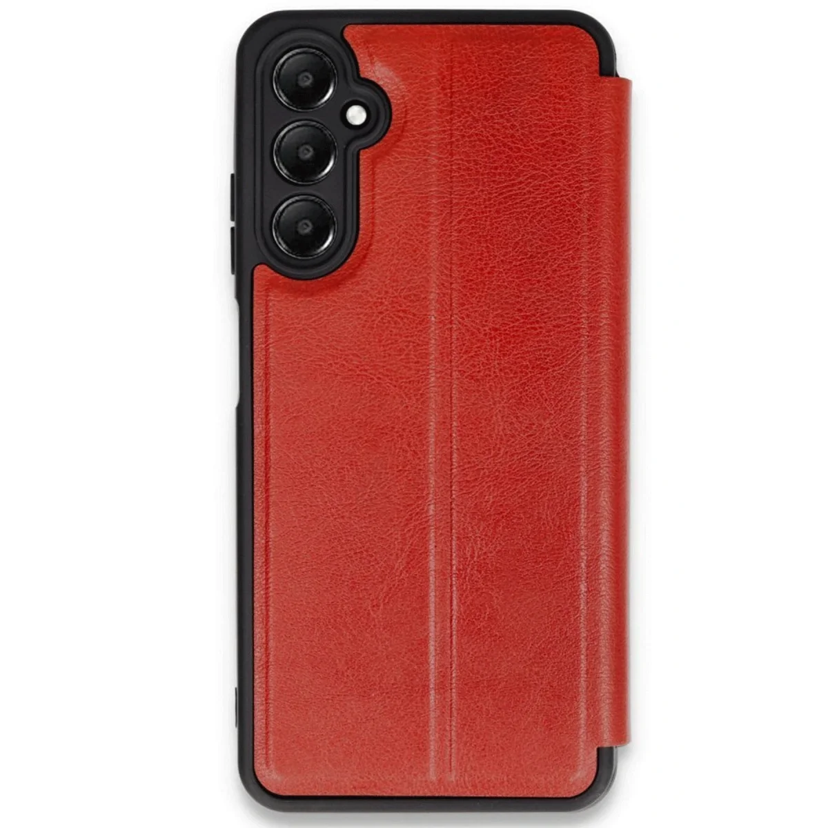 Samsung Galaxy A17 5g Flip Cover - Kırmızı görsel 2