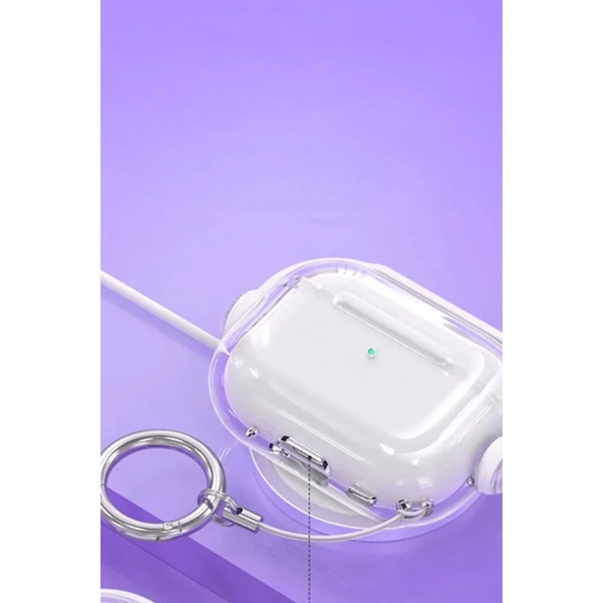 Apple Airpods Pro 3 (3.nesil) Tema Kılıf - Yeşil görsel 2