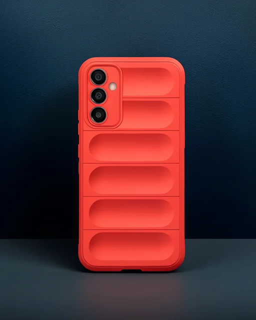 Samsung Galaxy A05s Kılıf Optimum Silikon - Kırmızı